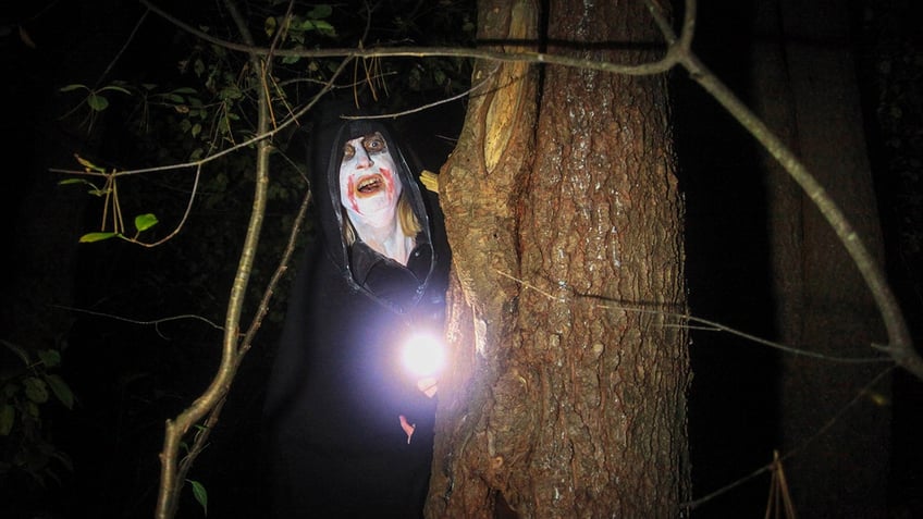 Ghoul in Maine woods