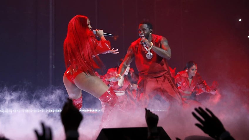Diddy performs onstage during the 2023 MTV Video Music Awards
