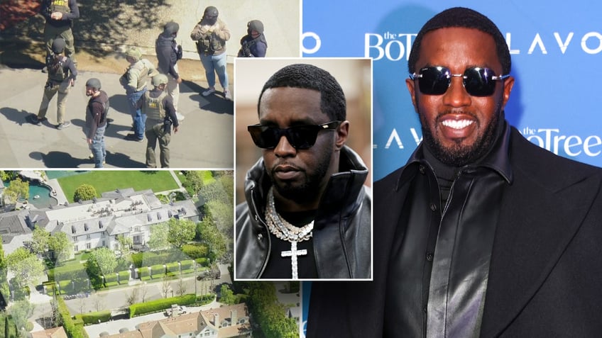 Sean Combs LA home raided by Homeland Security officials