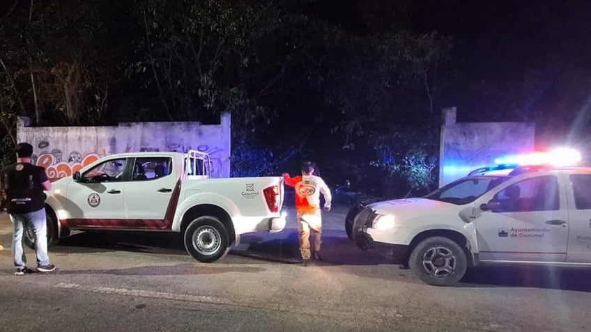 Rescue efforts for Edmond Bradley Solomon III in Cozumel, Mexico.