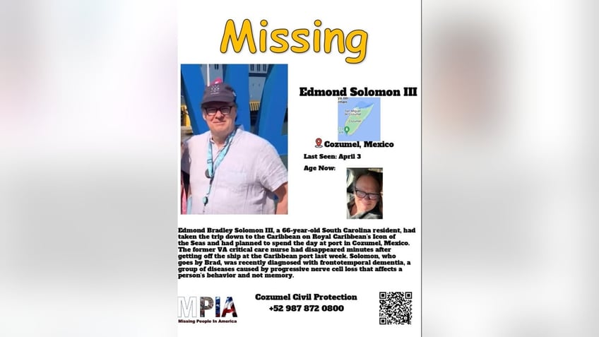 Missing person for Edmond Bradley Solomon III