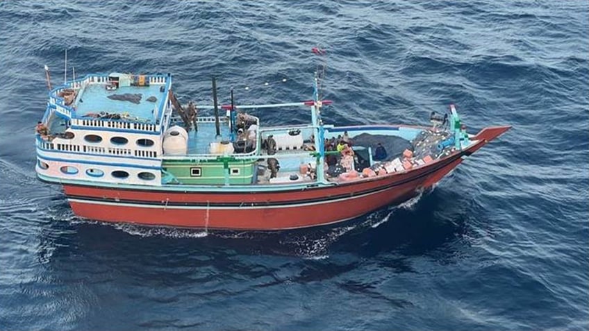 vessel in arabian sea