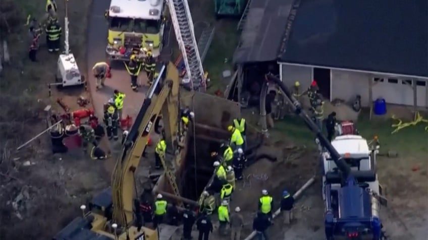 Pennsylvania grandmother suspected of falling into sinkhole