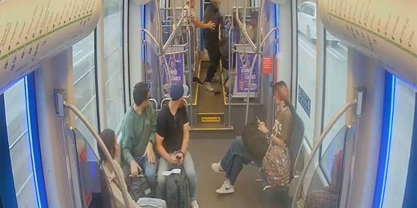 seattle light rail stabbing seen on video as passengers confront attacker