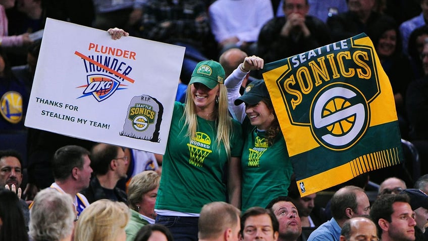 Seattle Sonics fans