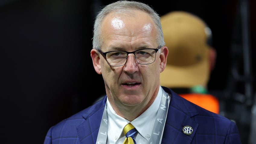 Greg Sankey at Mercedes-Benz Stadium