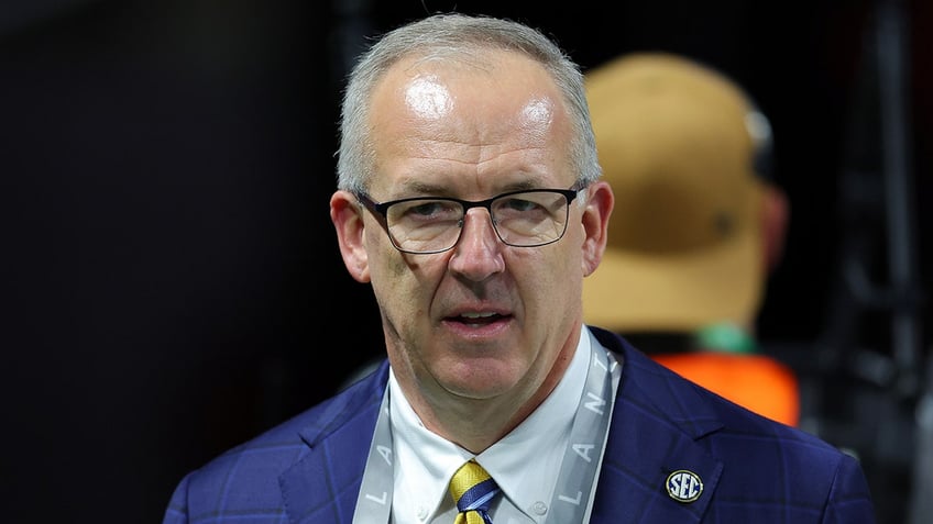 Greg Sankey at SEC title game