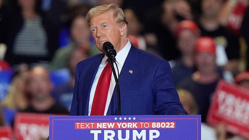 Trump closeup from rally 