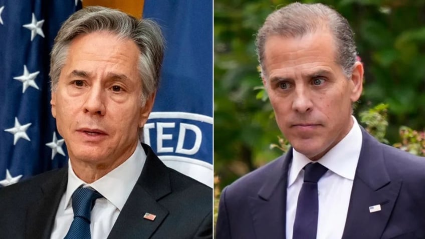 Antony Blinken and Hunter Biden