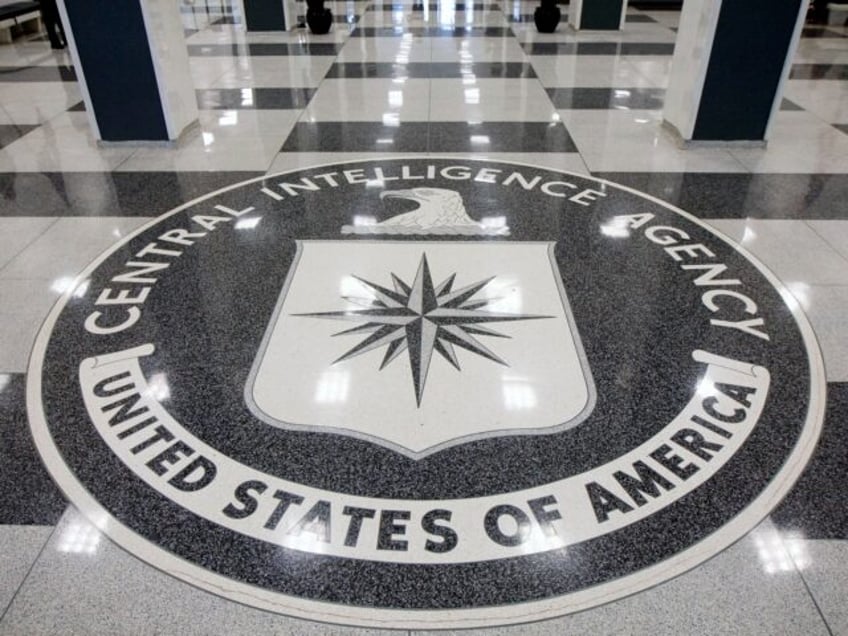 UNITED STATES - SEPTEMBER 18: The seal of the Central Intelligence Agency is displayed in