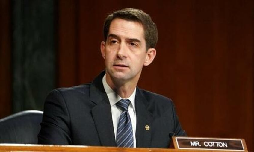sen cotton asks pentagon why airman who self immolated was allowed to serve