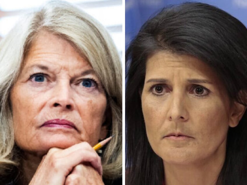 Lisa Murkowski and Nikki Haley