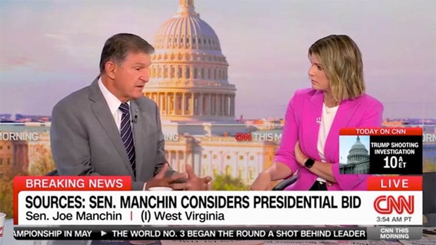 Sen. Manchin and CNN's Kasie Hunt