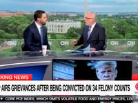 Sen. Vance clashes with CNN's Blitzer over Trump conviction: 'End of the country as we know it'