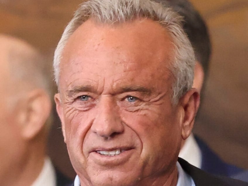 Robert F. Kennedy Jr. attends inauguration ceremonies in the U.S. Capitol Rotunda on Janua