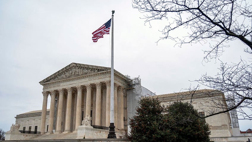 Supreme Court seen from First Street Northeast