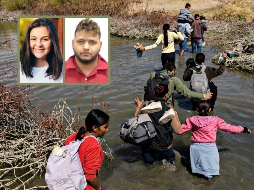 Hundreds of migrants are continuing to cross the border with Mexico despite the Texas Nati