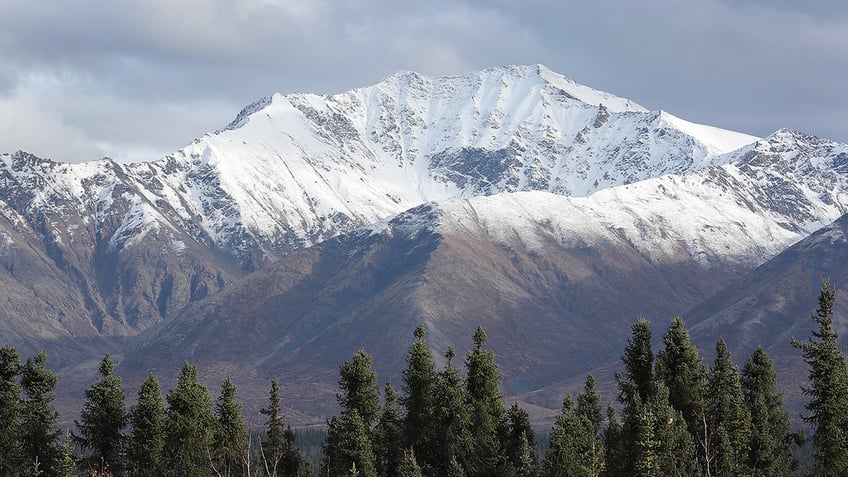 DENALI, ALASKA - SEPTEMBER 17: A landscape is seen on September 17, 2019 near Denali, Alaska. Permafrost which is found to some extent beneath nearly 85 percent of Alaska has been melting due to earths rising temperatures. Reports indicate that as the permafrost melts, it releases carbon dioxide which adds to the greenhouse gas effect that continues to warm the planet. (Photo by Joe Raedle/Getty Images)