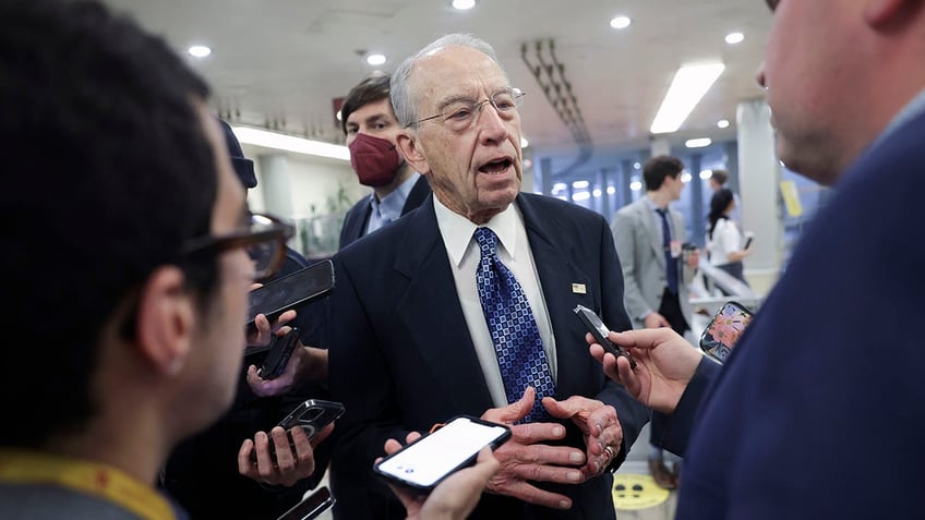 Grassley on Capitol Hill