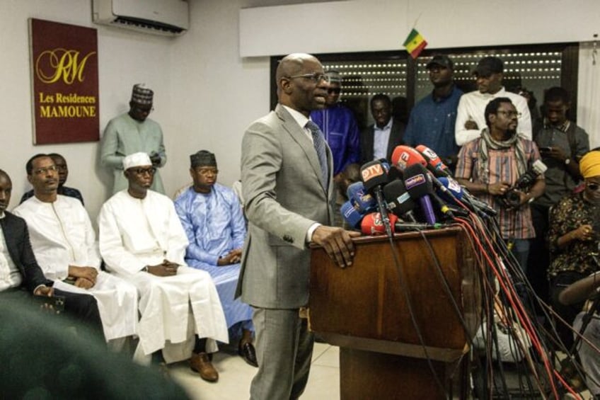 Presidential candidate Boubacar Camara said the group opposed proposals for dialogue