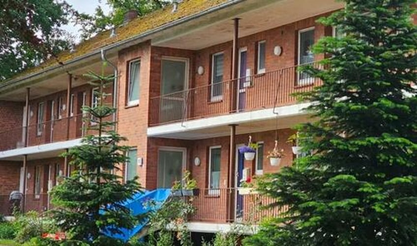 senior citizens moved out of housing complex in germany to make way for refugees