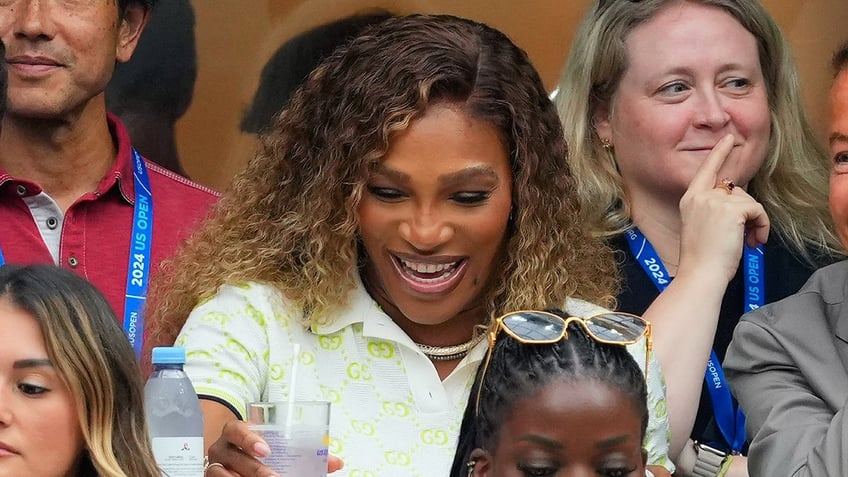 Serena Williams attends US Open