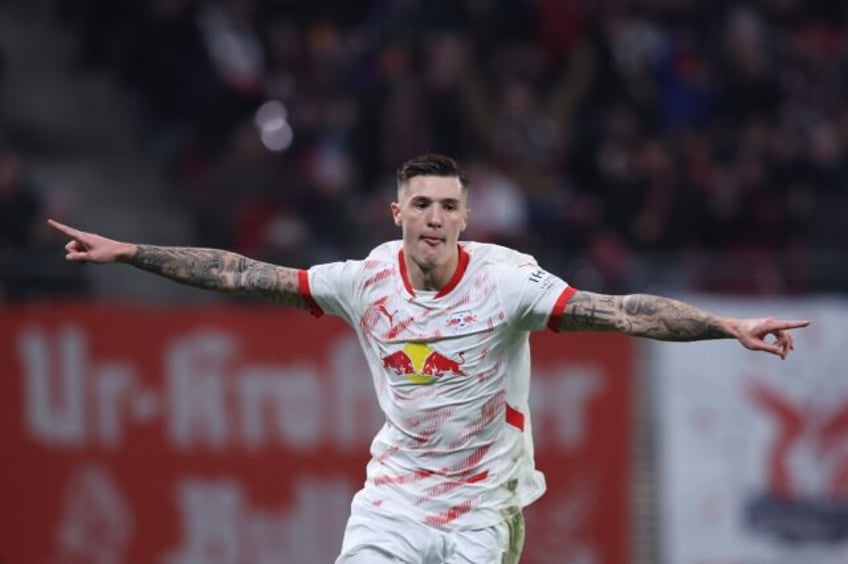 RB Leipzig forward Benjamin Sesko scored the only goal as his side beat Wolfsburg in the G