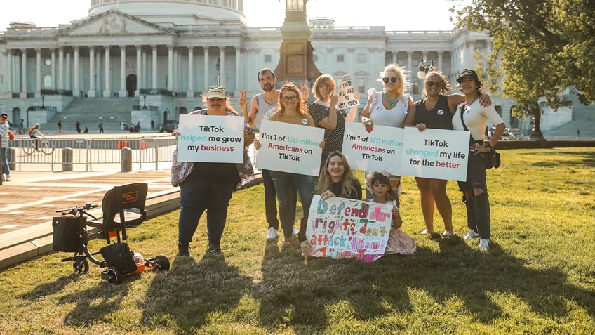 TikTok creators on Capitol Hill