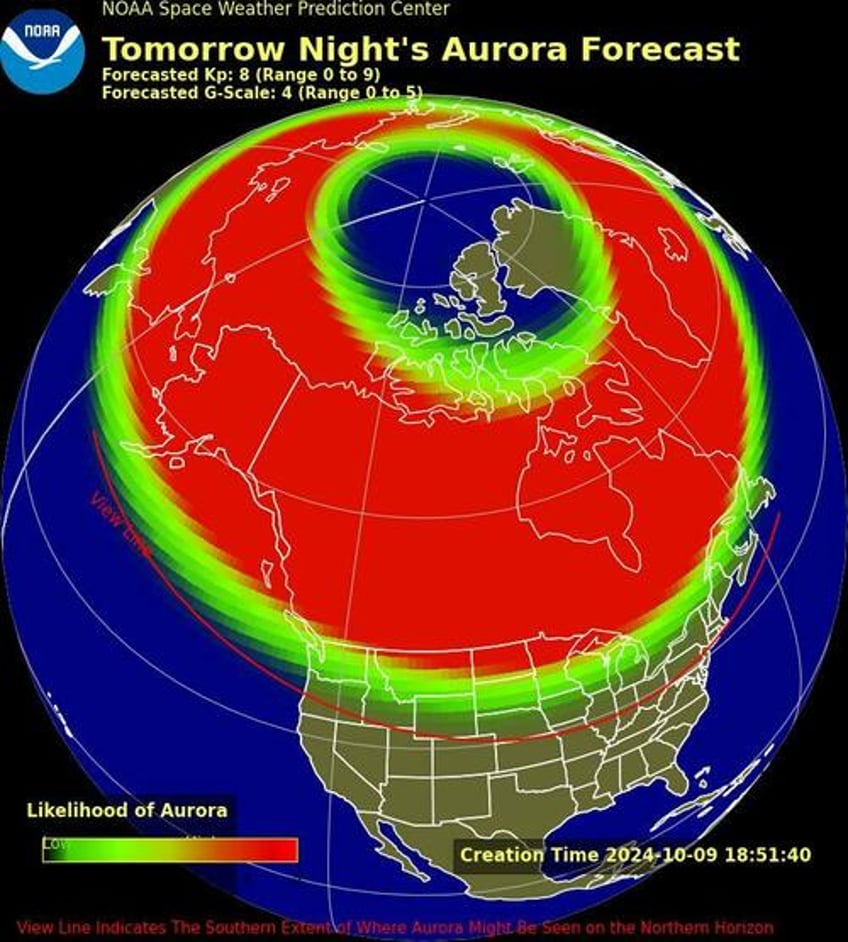 severe geomagnetic storm to hit earth as hurricane batters florida