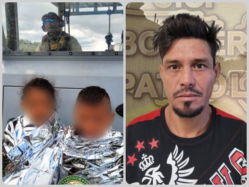 sex offender busted near texas border two small children rescued on riverbank