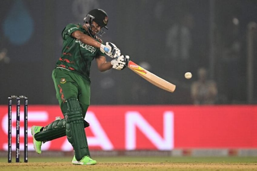 In the runs: Bangladesh's Shakib Al Hasan made 64 on Thursday