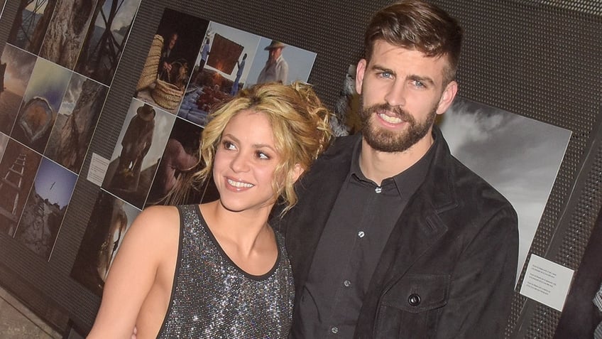 Shakira and Gerard Pique at an awards show