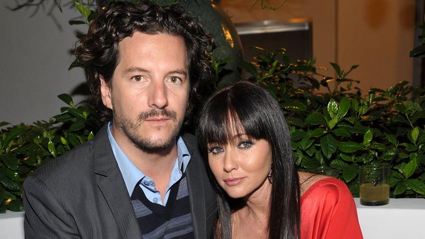 Shannen Doherty and Kurt Iswarienko in 2009