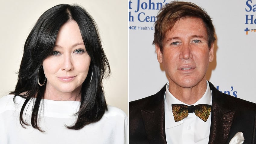 Shannen Doherty and Dr. Lawrence Piro