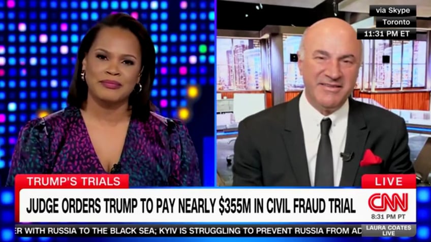 Laura Coates and Kevin O'Leary