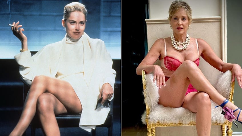 Sharon Stone split