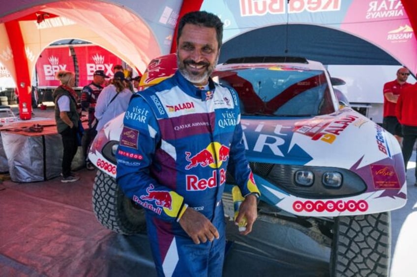 Nasser Al-Attiyah all smiles on Wednesday as he targets a sixth Dakar win