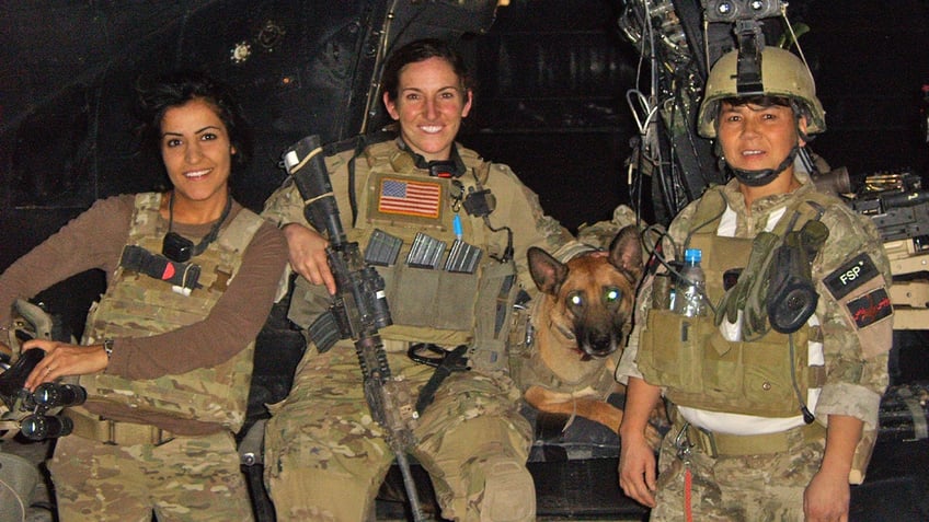 Ret. Army Maj. Jessica Yahn deployed with Army's CST program in Afghanistan