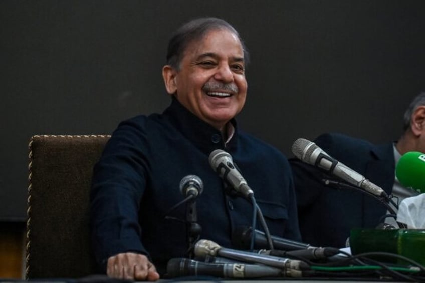 Shehbaz Sharif was voted in on Sunday as Pakistan's prime minister for a second time