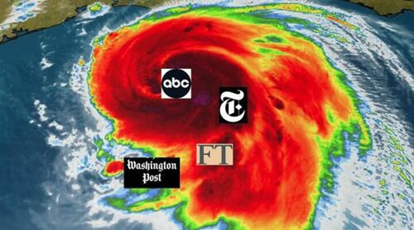 shellenberger media is lying about climate hurricanes