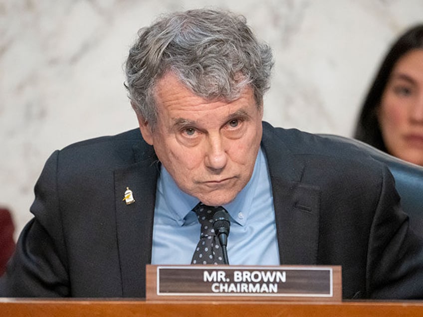 Chairman Sherrod Brown, of Ohio, speaks during a Senate Banking, Housing, and Urban Affair