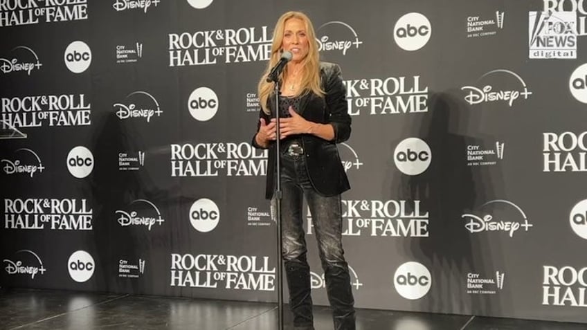 sheryl crow rock roll hall of fame inductee shares key to her successful career music was a lifeline