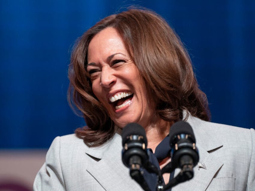 Vice President Kamala Harris speaks on reproductive freedom at Howard University on Tuesda