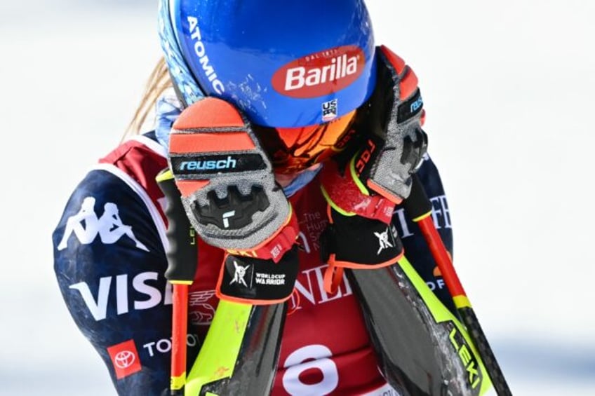 Mikaela Shiffrin failed to qualify for the second run of Saturday's giant slalom in Sestri