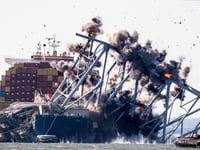 Ship lost power twice before striking Baltimore bridge: probe