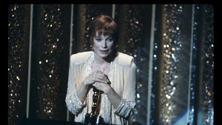 shirley maclaine oscar speech