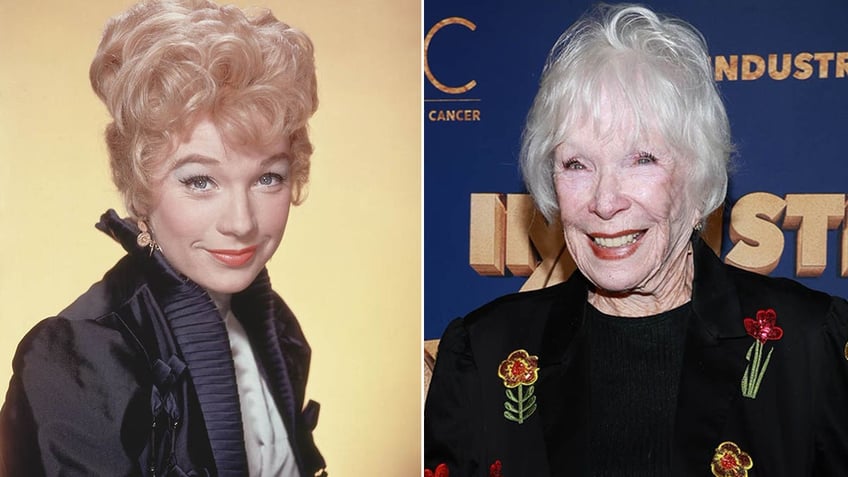 shirley maclaine in 1960/shirley in 2023