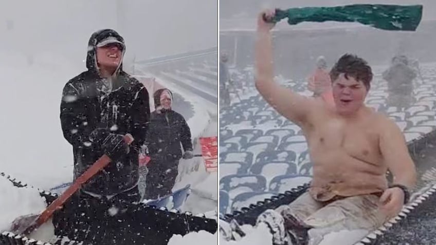 Bills fan at Highmark Stadium