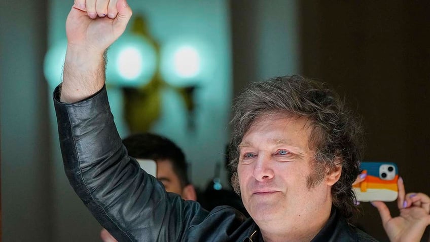 shock therapy libertarian candidate javier milei who ran as outsider wins argentine presidential election