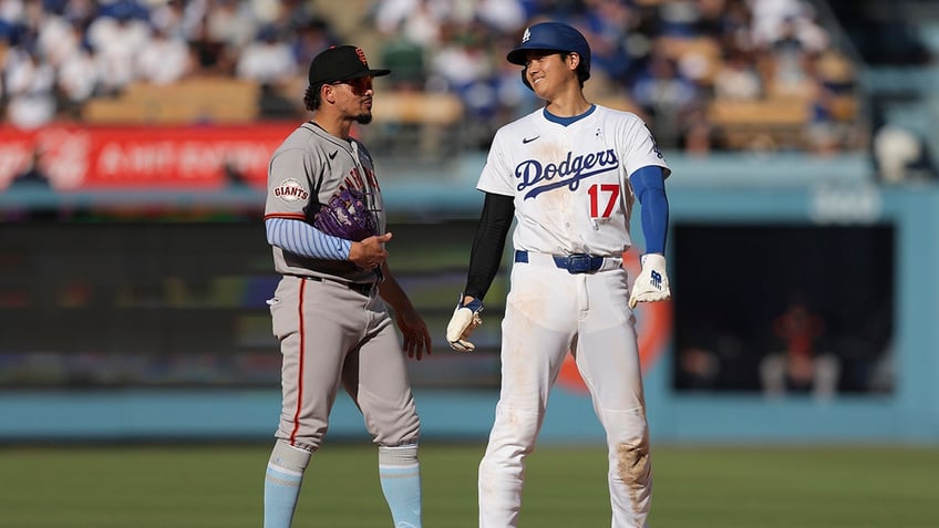 Shohei Ohtani and Willy Adames